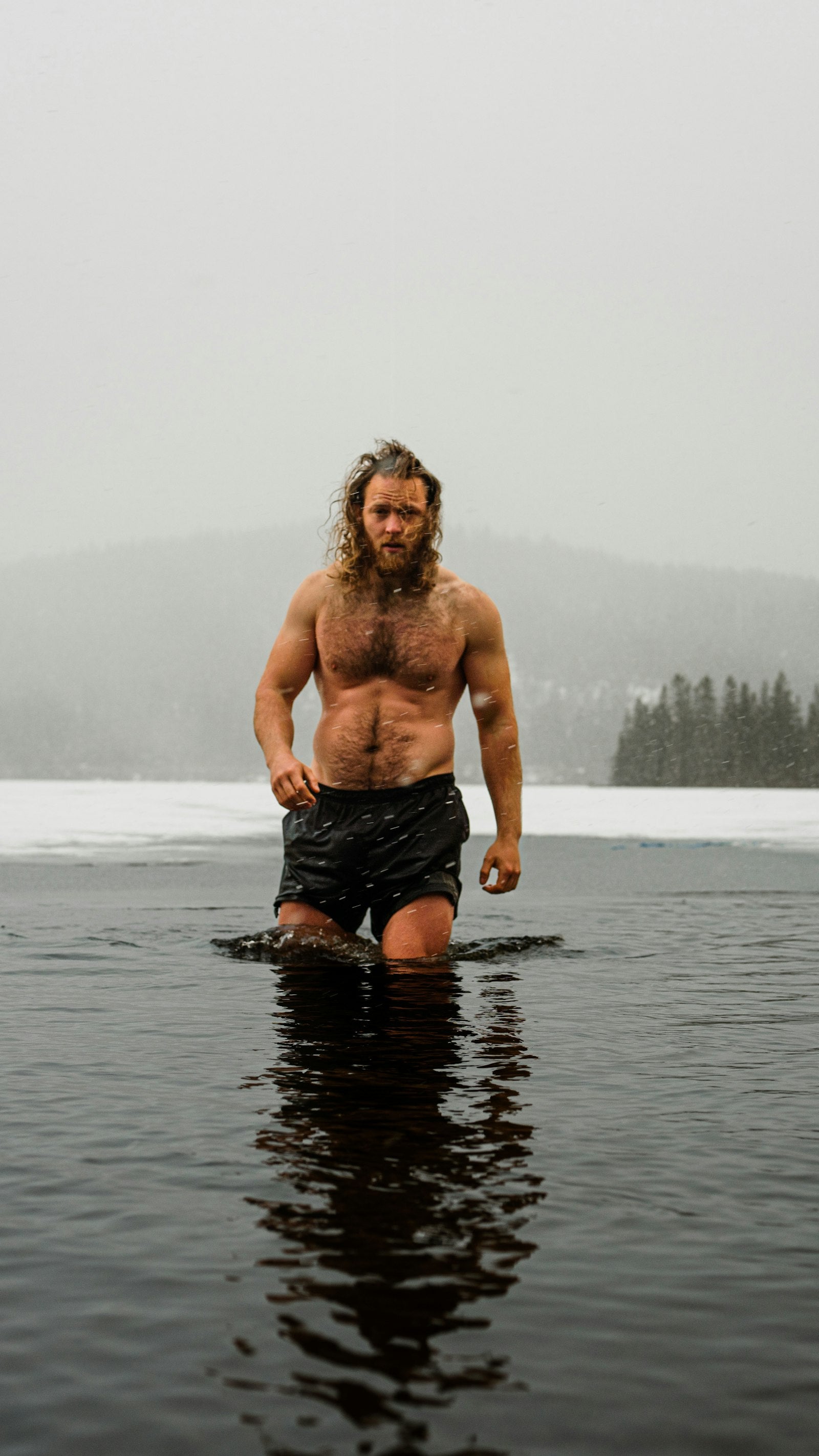 Récupération dans l'eau froide
