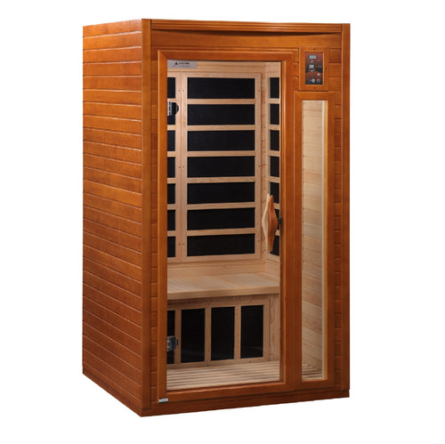 Infrarotsauna Dynamic Barcelona 1-2 Personen aus kanadischer Hemlocktanne