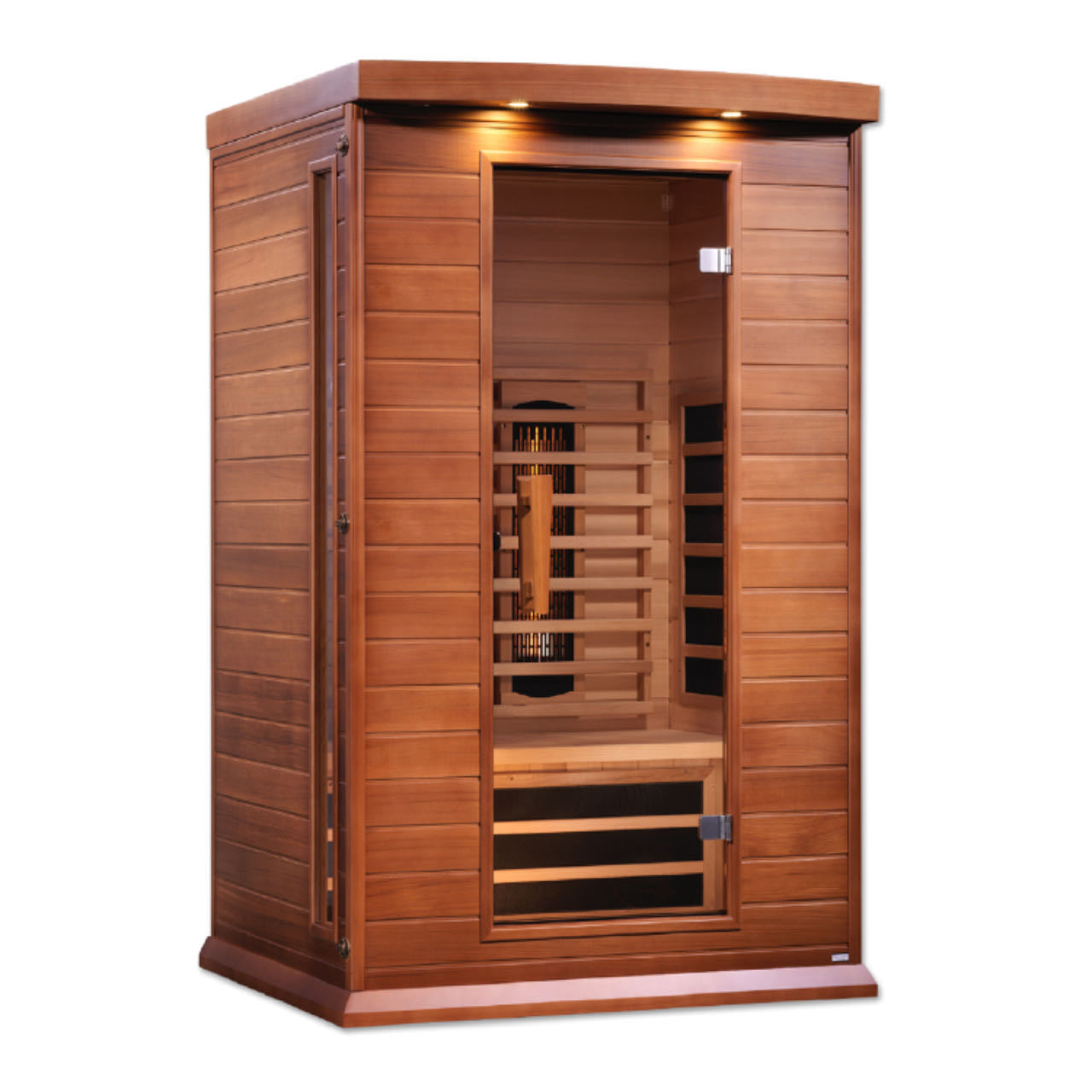 Full-Spectrum-Infrarotsauna Maxxus 2 Personen aus Rotzeder