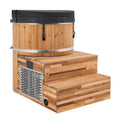 All-in-One-Eisbad Redwood Outdoors Alaskan mit integriertem Kühlaggregat