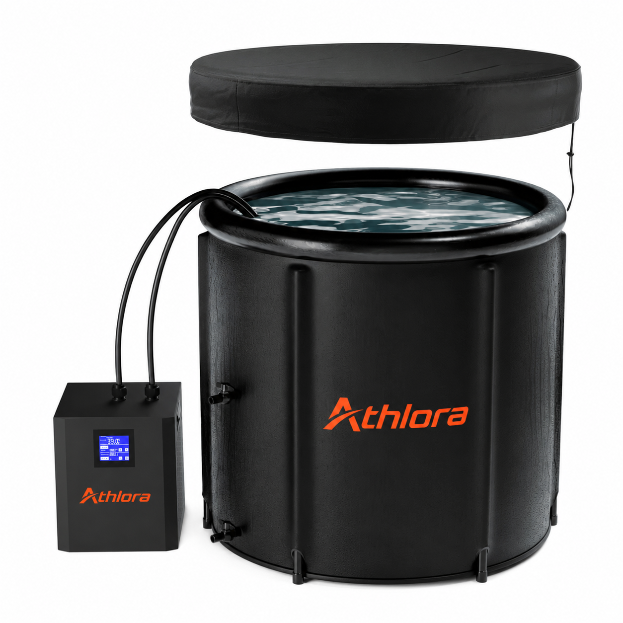 Athlora Kaltbad – Elektrisches Eisbad mit 3 bis 15 °C